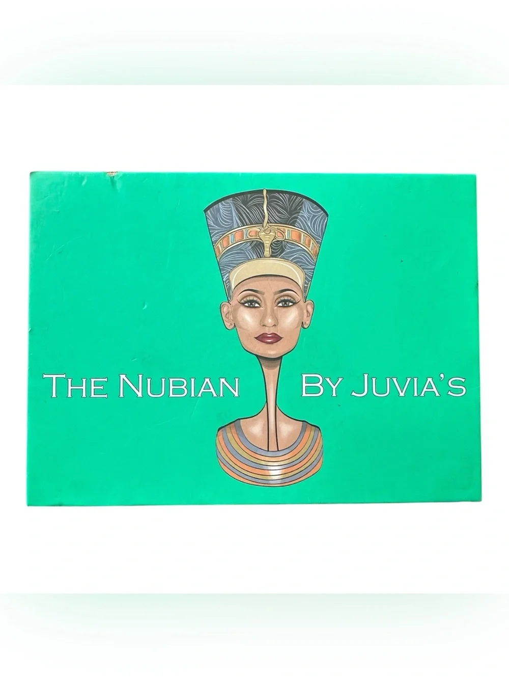 Juvia's Place The Nubian Eyeshadow Palette - Teal, Gold, Brown Accents